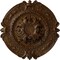 Ekena Millwork Southampton Ceiling Medallion (Fits Canopies up to 2 3/4"), 16 3/8"OD x 1 3/4"P, Root Beer Crackle CM17SORBC - alternate 1
